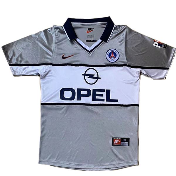 Paris saint germain away retro soccer jersey PSG maillot match men's 2ed sportwear football shirt 2000